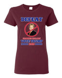 Ladies Defeat Crooked Hillary Vote Trump 2016 President Election DT T-Shirt Tee