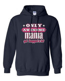 Only Awesome Mama Get Hugged A Lot Mother Mom Mommy Gift Funny Sweatshirt Hoodie