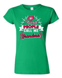Junior My Favorite People Call Me Grandma Grandmother DT Funny T-Shirt Tee