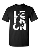 Lebron Fan Wear Cleveland Basketball Ball Sports Novelty Adult T-Shirt Tee