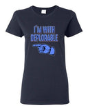 Ladies I'm With Deplorable Trump President 2016 Campaign Politics DT T-Shirt Tee