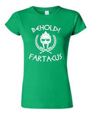 Junior Behold Fartacus Fart Sparta Army Warrior Movie Parody DT T-Shirt Tee