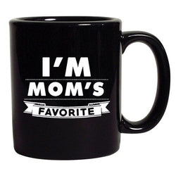 I'm Moms Favorite Mommy Mothers Funny Gift DT Black Coffee 11 Oz Mug