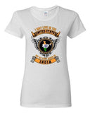 Ladies I May Live In US But My Story Begins In Indian Native DT T-Shirt Tee