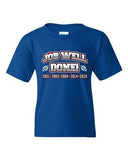 Job Well Done World Champion New England Football DT Youth Kids T-Shirt Tee