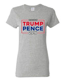 Ladies Trump Pence 2016 Vote USA America Campaign Election (B) DT T-Shirt Tee