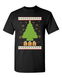 Elements Xmas Tree Ugly Christmas Holiday Gift Funny Adult DT T-Shirt Tee