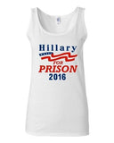 Junior Hillary For Prison 2016 President Election Politics Sleeveless Tank Top