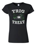 Junior Trig Or Treat Trigo Math Trick Halloween Funny Costume DT T-Shirt Tee