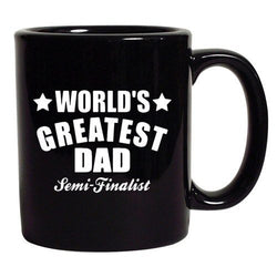 Worlds Greatest Dad Best Father Gift Funny DT Black Coffee 11 Oz Mug
