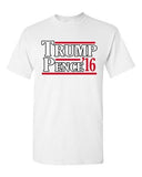 Trump Pence 2016 Vote Support Campaign Election America USA DT Adult T-Shirt Tee