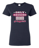 Ladies Only Awesome Mom Get Hugged A Lot Mommy Mother Gift Funny DT T-Shirt Tee