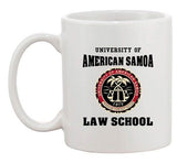 University Of American Samoa Law School Samoan TV DT Ceramic White Coffee Mug