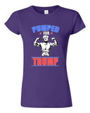 Junior Pumped For Trump Vote President 2016 Campaign Political DT T-Shirt Tee