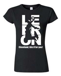 Junior This Is For You Lebron 23 Cleveland MVP Basketball Ball DT T-Shirt Tee