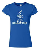 City Shirts Junior Keep Calm And Play Sousaphone Music Lover DT T-Shirt Tee