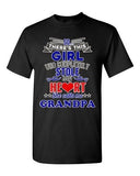 There's This Girl Who Completely Stole My Heart Grandpa DT Adult T-Shirts Tee