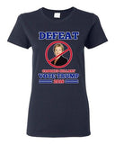 Ladies Defeat Crooked Hillary Vote Trump 2016 President Election DT T-Shirt Tee