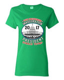 Ladies 58th Presidential Inauguration Day President Donald Trump DT T-Shirt Tee
