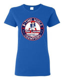 Ladies Amazing 5-Time World Champion New England Football Sports DT T-Shirt Tee