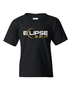 Eclipse Solar Moon 08.21.17 August Sun Funny DT Youth Kids T-Shirt Tee