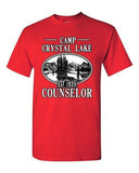 Camp Crystal Lake Counselor 1935 Summer Parody Funny TV DT Adult T-Shirt Tee