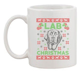 Lab Dog Christmas Pet Puppy Paw Hound Ugly Christmas Funny DT Coffee 11 Oz Mug