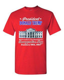 Donald Trump White House Inauguration Day 45th President Adult DT T-Shirt Tee