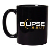 Eclipse Solar Moon 08.21.17 August Funny DT Coffee 11 Oz Black Mug