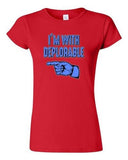 Junior I'm With Deplorable Trump President 2016 Campaign Politics DT T-Shirt Tee