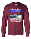 Donald Trump White House Inauguration Day 45th President